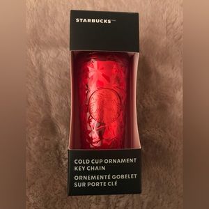 2023 Starbucks Holiday Red Cold Cup Christmas Ornament